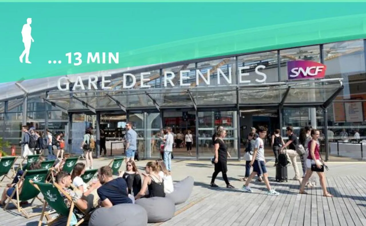 Appartement T2 - Proche Gare - Bord de Vilaine Rennes 0*,  France